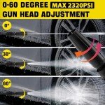Hierbla Replacement Pressure Washer Gun with Wand