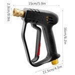 4000 PSI High Power Pressure Washer Gun