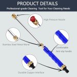 Upgraded Jet Nozzle for High Pressure Washing