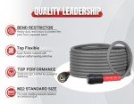 YAMATIC 25FT Kink Resistant Pressure Washer Hose