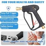 4000 PSI High Power Pressure Washer Gun