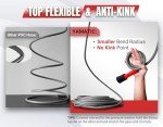 YAMATIC 25FT Kink Resistant Pressure Washer Hose