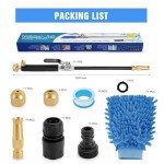 Upgraded High-Pressure Jet Nozzle for Garden Hose