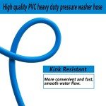 FIXFANS 50FT High Pressure Washer Extension Hose