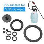 Tiiyee Rubber O-Ring Seals for Sprayers, 10 PCS
