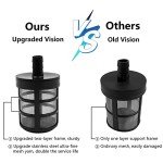 WANGCL 4-Pack Garden Hose Pipe Filters