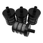 WANGCL 4-Pack Garden Hose Pipe Filters
