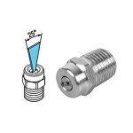 Stainless Steel Pressure Washer Spray Nozzle 25°