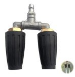 YUET Rotating Dual Turbo Nozzle for Pressure Washers