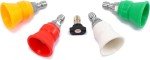 Pressure Washer Nozzle Guard with 5 Quick Connect Tips