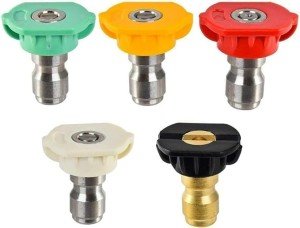 DERASL Multi-Degree Pressure Washer Nozzle Tips