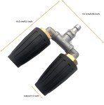 YUET Rotating Dual Turbo Nozzle for Pressure Washers