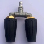 YUET Rotating Dual Turbo Nozzle for Pressure Washers