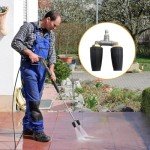 YUET Rotating Dual Turbo Nozzle for Pressure Washers