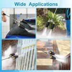 YUET Rotating Dual Turbo Nozzle for Pressure Washers