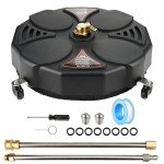 18" Pressure Washer Surface Cleaner with Wheels