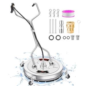 DAIMOT 4-Wheel Stainless Steel Surface Cleaner