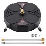 18" Pressure Washer Surface Cleaner with Wheels