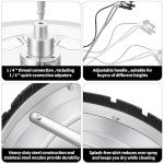 DAIMOT 14" Stainless Steel Pressure Washer Surface Cleaner