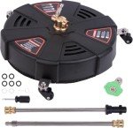 Karcher-Compatible Patio Pressure Washer Cleaner Attachment
