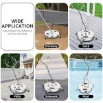 DAIMOT 14" Stainless Steel Pressure Washer Surface Cleaner