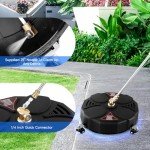 13" Pressure Washer Surface Cleaner with Wheels