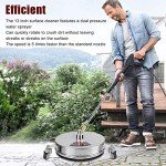 TOPINCN Pressure Washer Surface Cleaner with Wheels