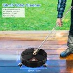 13" Pressure Washer Surface Cleaner with Wheels