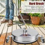 TOPINCN Pressure Washer Surface Cleaner with Wheels