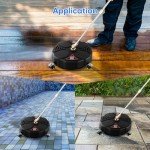 13" Pressure Washer Surface Cleaner with Wheels