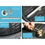Zerodis 15-Inch Pressure Washer Surface Cleaner Attachment