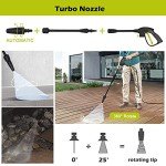 Electric Pressure Washer 1650W with Adjustable Nozzle