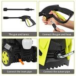 Electric Pressure Washer 1650W with Adjustable Nozzle