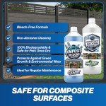 2L Deck Cleaner & Reviver for Algae, Grime