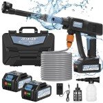 Portable Cordless Pressure Washer for Home and Car
