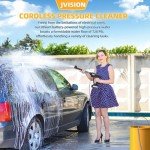 Portable Cordless Pressure Washer for Home and Car
