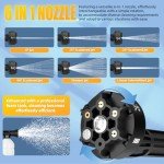 Portable Cordless Pressure Washer for Home and Car