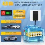 Portable Cordless Pressure Washer for Home and Car