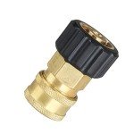 M22 Male to 1/4" Pressure Washer Adapter Plug
