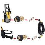 M22 Male to 1/4" Pressure Washer Adapter Plug