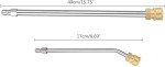 YUET Pressure Washer Extension Wand and Rod Set