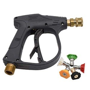 High Pressure Washer Gun with 5 Nozzle Tips