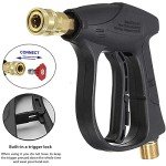 High Pressure Washer Gun with 5 Nozzle Tips