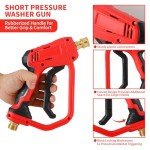 High Power Pressure Washer Gun with 5 Nozzles