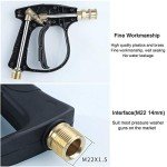 High Pressure Washer Gun with 5 Nozzle Tips