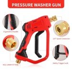 High Power Pressure Washer Gun with 5 Nozzles
