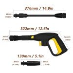 Fai Top 2100 PSI Pressure Washer Trigger Gun Kit
