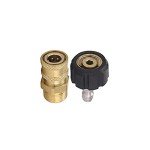 Quick Connect Pressure Washer Adapter Set M22 to 1/4