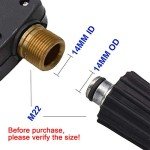 High Pressure Washer Gun with 5 Nozzle Tips