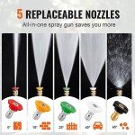 VEVOR Pressure Washer Gun Set with Foam Cannon